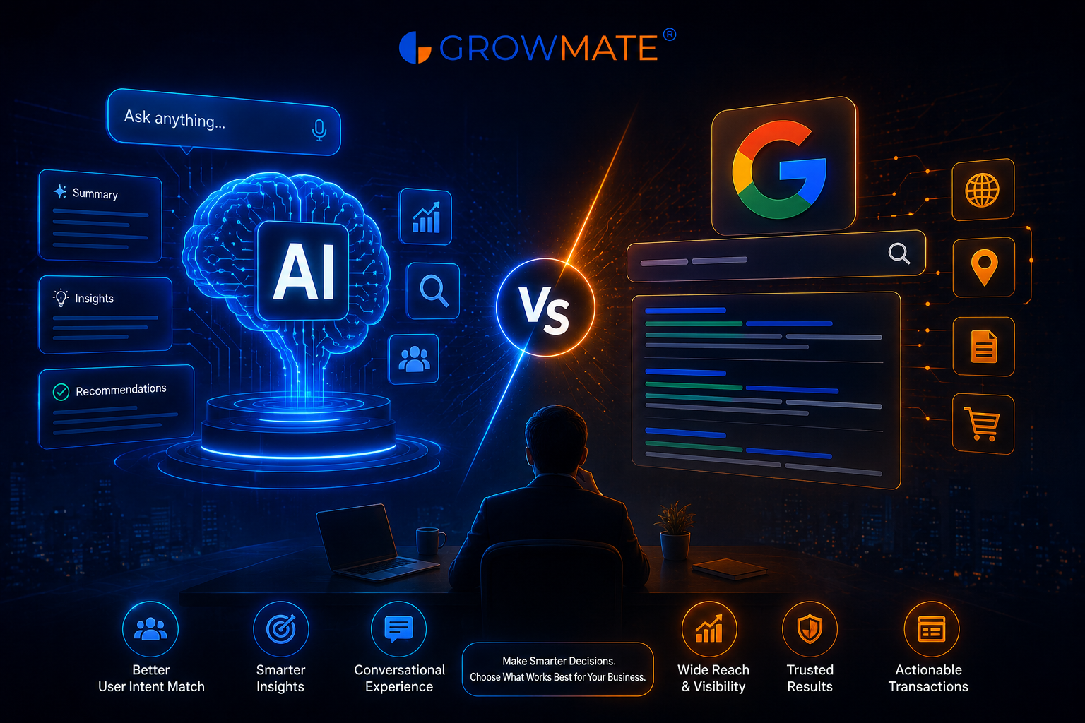 AI Search vs Google Search